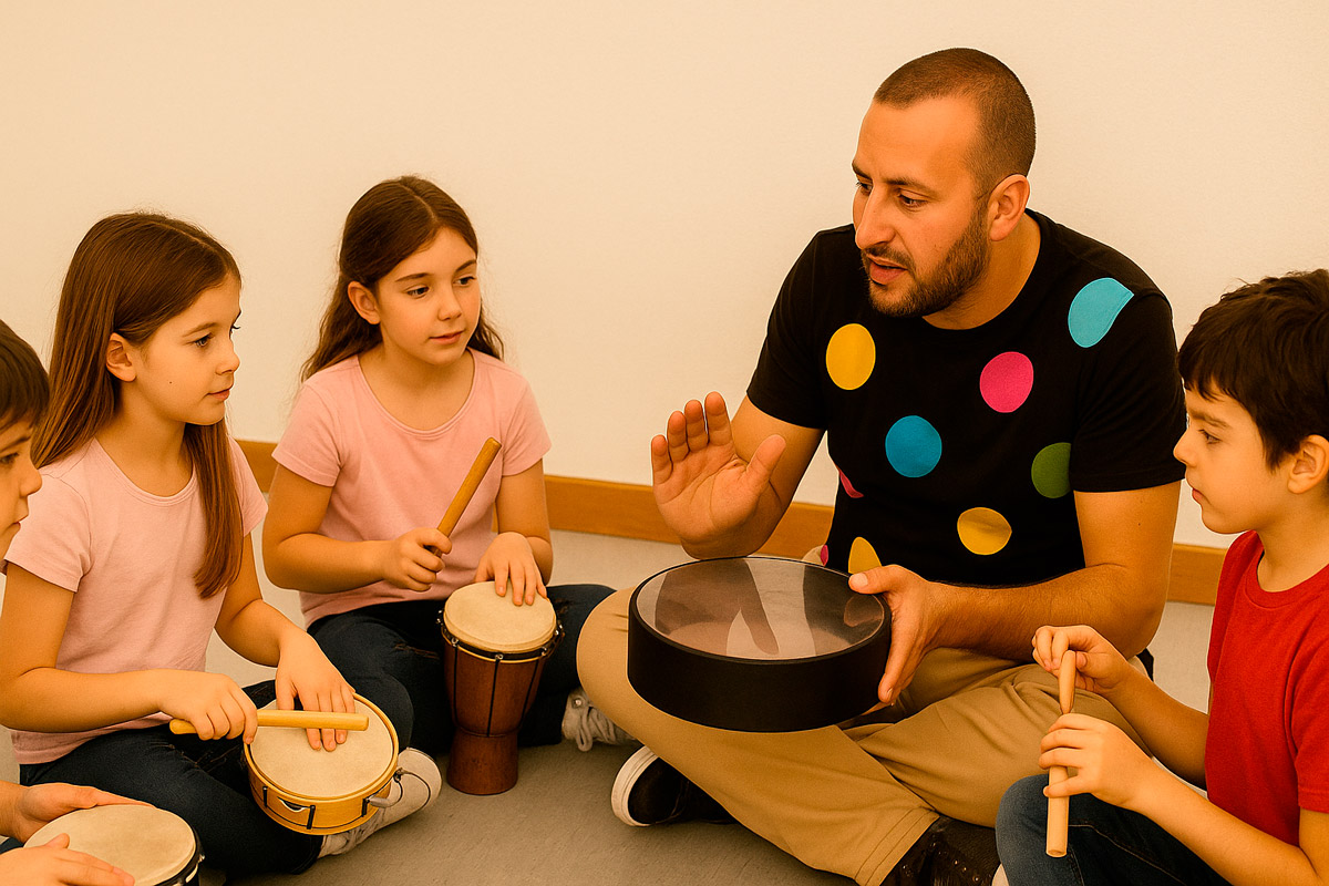 círculos de percusión